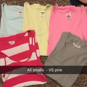 VS PINK Tanks